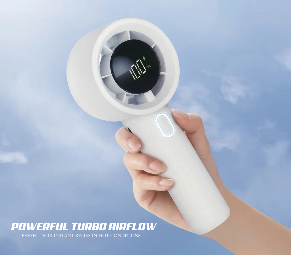 Aeron 01 Turbo Handheld Fan - 16H Battery