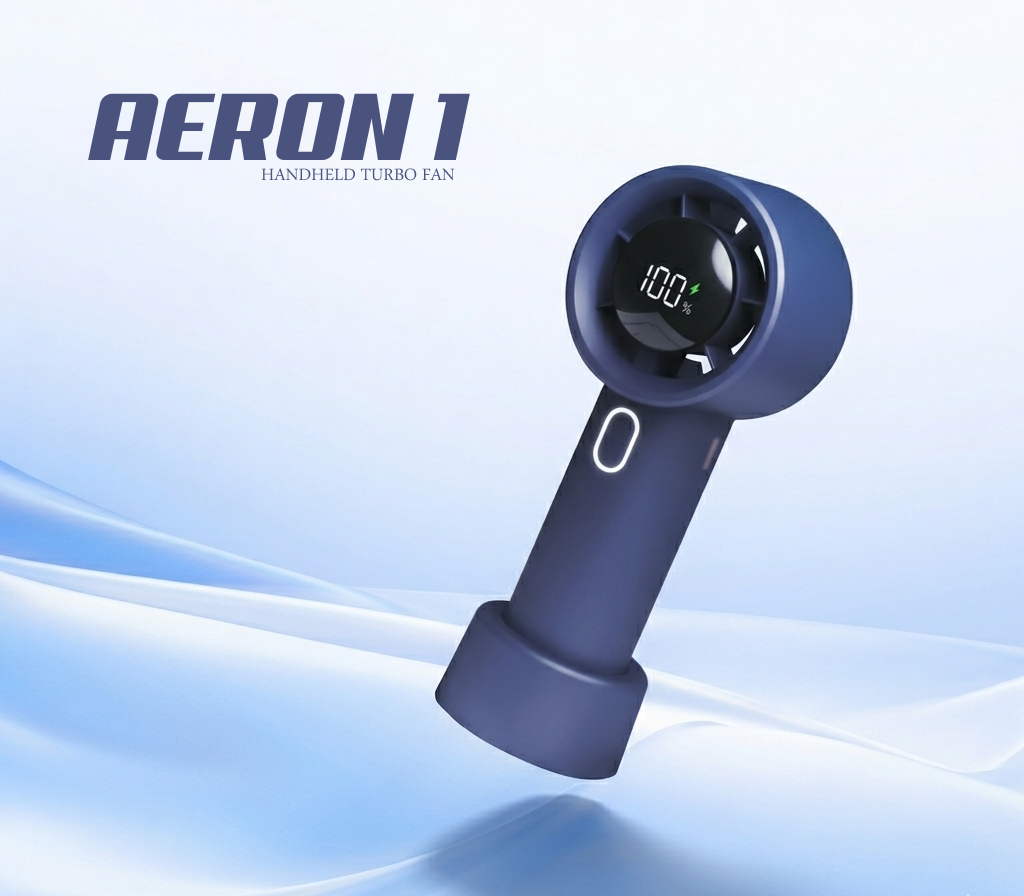 Aeron 01 Turbo Handheld Fan - 16H Battery