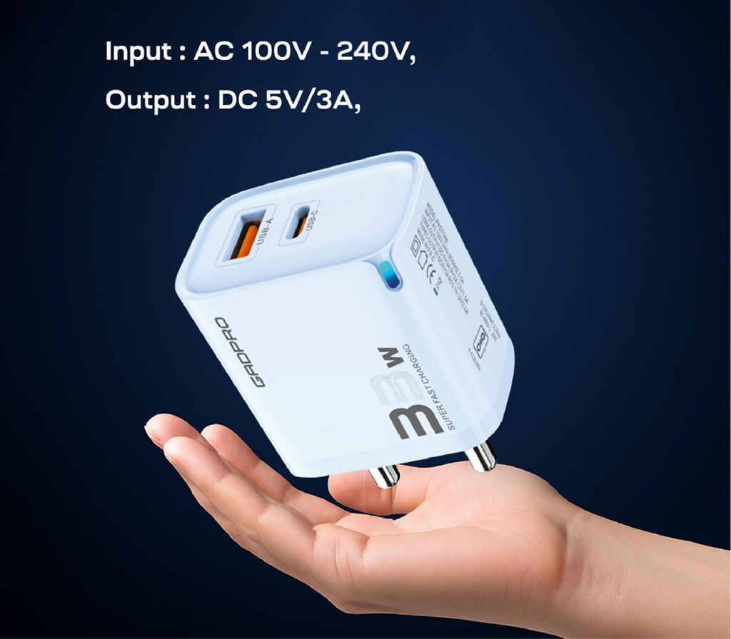Proton 6 Dual Port USB Charger